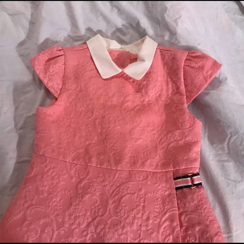 JANIE AND JACK Cotton Dress with side detail